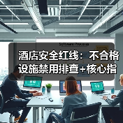 酒店安全红线：不合格设施禁用排查+核心指标检测一体化作业有序开展（图1）