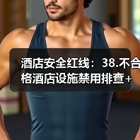 酒店安全红线：38.不合格酒店设施禁用排查+核心安全指标检测一体化作业如何落地（图4）