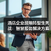 酒店企业战略转型生死战：智慧服务解决方案落地一体化作业如何推进顺畅？（图1）