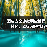 酒店安全事故调查处置一体化，2026最新推进解读（图3）