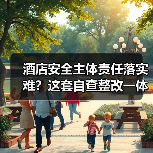 酒店安全主体责任落实难？这套自查整改一体化方案2026年落地见效（图1）