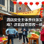 酒店安全主体责任落实难？这套自查整改一体化方案让隐患无处遁形（图1）