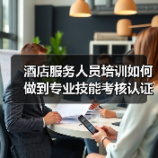 酒店服务人员培训如何做到专业技能考核认证一体化作业，高效办结？（图1）