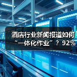 酒店行业新闻报道如何“一体化作业”？92%的人不知道的3个高效办结秘诀（图1）