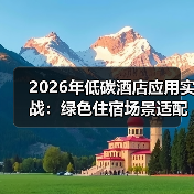 2026年低碳酒店应用实战：绿色住宿场景适配一体化作业如何扎实落地？（图2）
