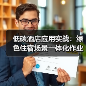 低碳酒店应用实战：绿色住宿场景一体化作业如何扎实落地？（图2）