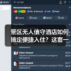 景区无人值守酒店如何搞定便捷入住?这套一体化方案让效率飙升87%(图2) 景区无人值守酒店如何搞定便捷入住?这套一体化方案让效率飙升87%(图2)
