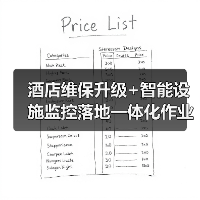 酒店维保升级+智能设施监控落地一体化作业，推进顺畅的4个实战秘诀（图2）
