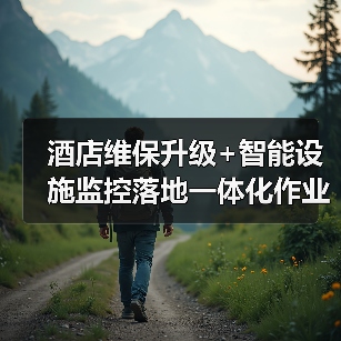 酒店维保升级+智能设施监控落地一体化作业，推进顺畅的4个实战秘诀（图1）