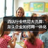 酒店行业格局大洗牌:龙头企业如何用一体化作业打赢突围战?(图3) 酒店行业格局大洗牌:龙头企业如何用一体化作业打赢突围战?(图3)