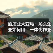 酒店业大变局:龙头企业如何用“一体化作业”稳坐钓鱼台?(图1) 酒店业大变局:龙头企业如何用“一体化作业”稳坐钓鱼台?(图1)