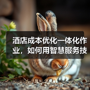 酒店成本优化一体化作业,如何用智慧服务技术实现“降本30%”?(图1) 酒店成本优化一体化作业,如何用智慧服务技术实现“降本30%”?(图1)