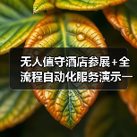 无人值守酒店参展+全流程自动化服务演示一体化作业,看完省下3年弯路(图3) 无人值守酒店参展+全流程自动化服务演示一体化作业,看完省下3年弯路(图3)