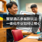 智慧酒店参展新玩法:一体化作业如何让核心服务成果“活”起来?(图3) 智慧酒店参展新玩法:一体化作业如何让核心服务成果“活”起来?(图3)