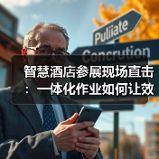 智慧酒店参展现场直击:一体化作业如何让效率翻三倍?(图2) 智慧酒店参展现场直击:一体化作业如何让效率翻三倍?(图2)