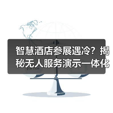 智慧酒店参展遇冷？揭秘无人服务演示一体化作业如何让展台3天签约87单（图3）