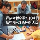 酒店老板必看：低碳酒店申报+绿色环保认证达标一体化作业，落地也能这么顺？（图3）