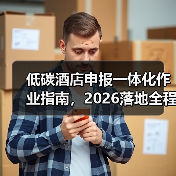 低碳酒店申报一体化作业指南,2026落地全程无忧(图2) 低碳酒店申报一体化作业指南,2026落地全程无忧(图2)
