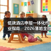 低碳酒店申报一体化作业指南,2026落地全程无忧(图4) 低碳酒店申报一体化作业指南,2026落地全程无忧(图4)