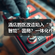 酒店园区改造陷入“半智能”困局?一体化作业如何让智慧化运营落地不再纸上谈兵(图1) 酒店园区改造陷入“半智能”困局?一体化作业如何让智慧化运营落地不再纸上谈兵(图1)