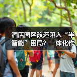 酒店园区改造陷入“半智能”困局?一体化作业如何让智慧化运营落地不再纸上谈兵(图2) 酒店园区改造陷入“半智能”困局?一体化作业如何让智慧化运营落地不再纸上谈兵(图2)