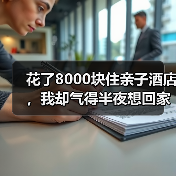 花了8000块住亲子酒店，我却气得半夜想回家（图1）