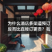 为什么酒店多渠道预订反而比直接订更贵?我花了3个月才想明白(图1) 为什么酒店多渠道预订反而比直接订更贵?我花了3个月才想明白(图1)