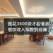 我花3800块才看懂酒店餐饮收入指数到底骗了多少人(图2) 我花3800块才看懂酒店餐饮收入指数到底骗了多少人(图2)