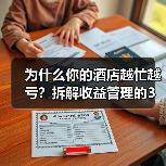 为什么你的酒店越忙越亏?拆解收益管理的3个认知陷阱(图2) 为什么你的酒店越忙越亏?拆解收益管理的3个认知陷阱(图2)