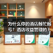 为什么你的酒店越忙越亏?酒店收益管理的3个坑(图3) 为什么你的酒店越忙越亏?酒店收益管理的3个坑(图3)