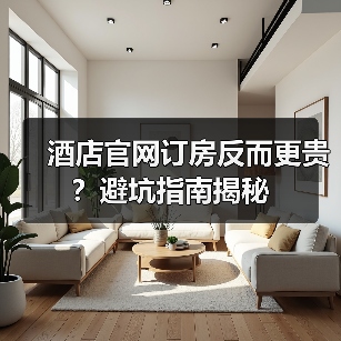 酒店官网订房反而更贵?避坑指南揭秘(图4) 酒店官网订房反而更贵?避坑指南揭秘(图4)