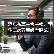 酒店布草一客一换,我住三次五星级全踩坑!为啥?(图2) 酒店布草一客一换,我住三次五星级全踩坑!为啥?(图2)
