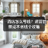 酒店怎么亏钱?运营管理成本省钱全攻略(图2) 酒店怎么亏钱?运营管理成本省钱全攻略(图2)