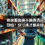 客房服务值不值得酒店砸钱?分寸感才是关键(图1) 客房服务值不值得酒店砸钱?分寸感才是关键(图1)