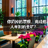 你扔掉的票根，竟成他人牟利的金矿？（图1）