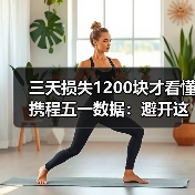 三天损失1200块才看懂携程五一数据：避开这3个订票陷阱（图2）