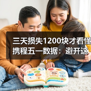 三天损失1200块才看懂携程五一数据：避开这3个订票陷阱（图3）