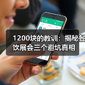 1200块的教训：揭秘餐饮展会三个避坑真相（图2）