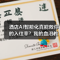 酒店AI智能化真能救你的入住率？我的血泪教训（图2）