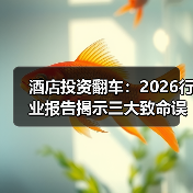 酒店投资翻车：2026行业报告揭示三大致命误区（图2）