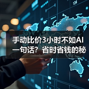 手动比价3小时不如AI一句话？省时省钱的秘密（图2）