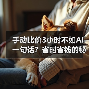 手动比价3小时不如AI一句话？省时省钱的秘密（图4）