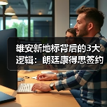 雄安新地标背后的3大逻辑:朗廷康得思签约到底意味着什么?(图4) 雄安新地标背后的3大逻辑:朗廷康得思签约到底意味着什么?(图4)