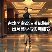 古建民宿改造避坑指南:出片美学与实用细节全解析(图2) 古建民宿改造避坑指南:出片美学与实用细节全解析(图2)