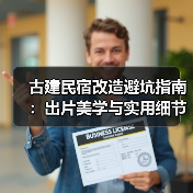 古建民宿改造避坑指南:出片美学与实用细节全解析(图3) 古建民宿改造避坑指南:出片美学与实用细节全解析(图3)