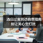 酒店过度回访自查指南:别让关心变打扰(图1) 酒店过度回访自查指南:别让关心变打扰(图1)