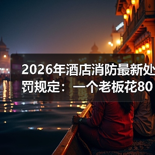 2026年酒店消防最新处罚规定：一个老板花80万买的教训（图2）