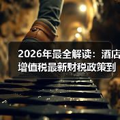 2026年最全解读:酒店增值税最新财税政策到底变了啥?(图4) 2026年最全解读:酒店增值税最新财税政策到底变了啥?(图4)