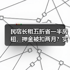 民宿长租五折省一半房租,押金被扣两月?实测背后的陷阱(图4) 民宿长租五折省一半房租,押金被扣两月?实测背后的陷阱(图4)