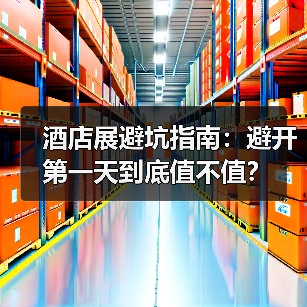 酒店展避坑指南:避开第一天到底值不值?(图3) 酒店展避坑指南:避开第一天到底值不值?(图3)
